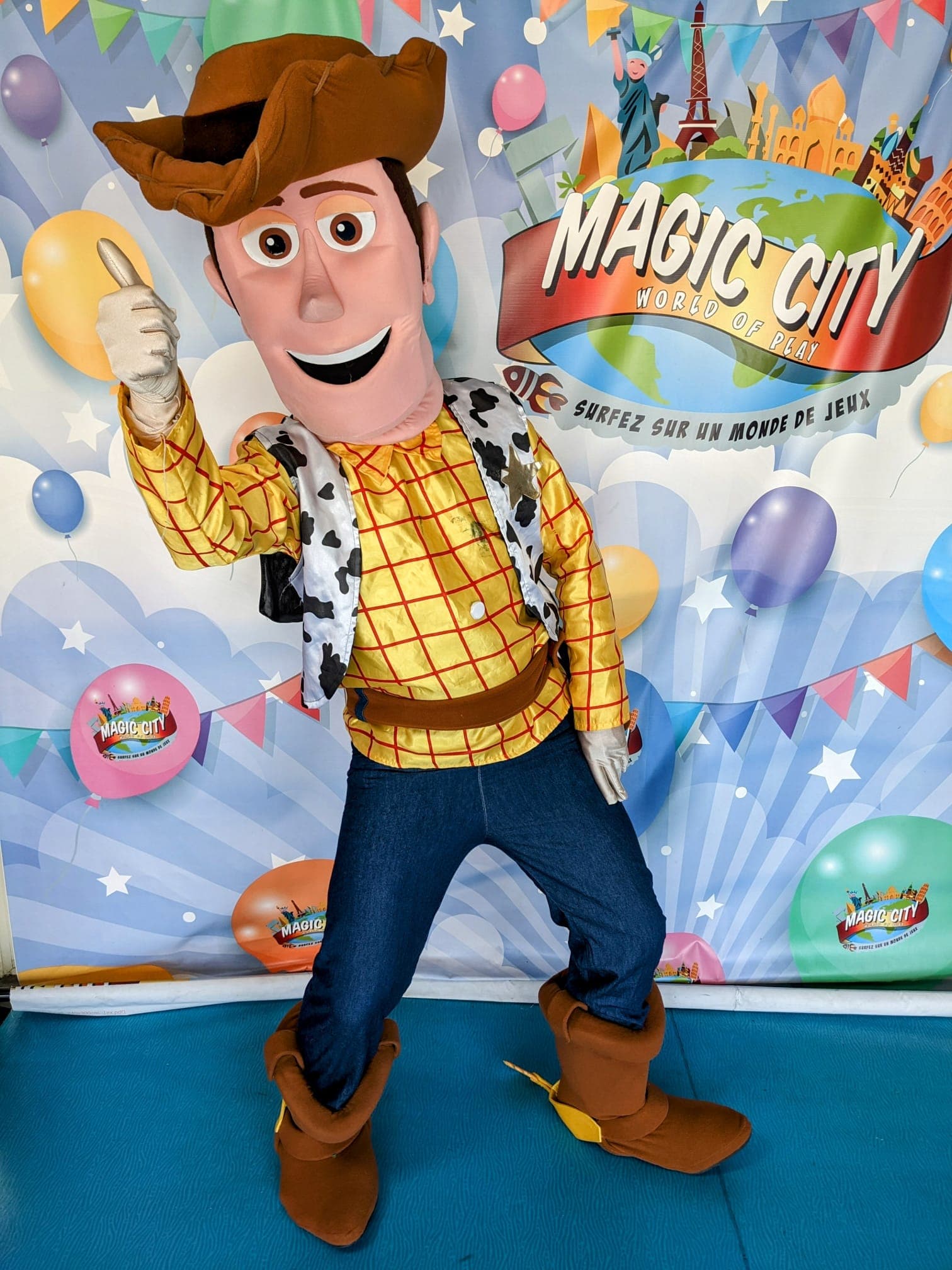 Mascotte Woody